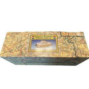 Omnibus Fitz and Floyd American Roadside Studebaker Roadster Cookie Jar 1995